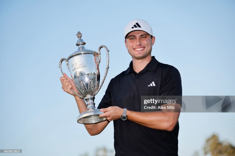 El "rookie" Ludvig Aberg sorprende con su primera victoria en el PGA Tour