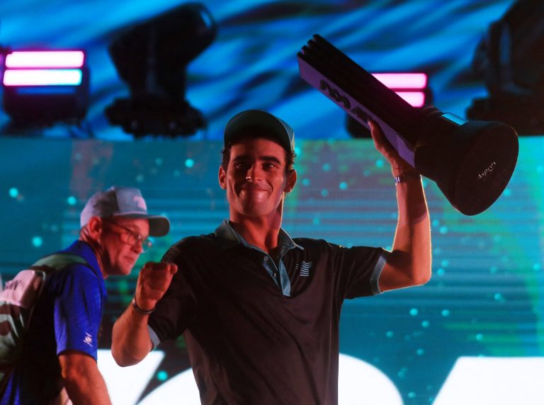 Joaquín Niemann, gran campeón en Mayakoba
