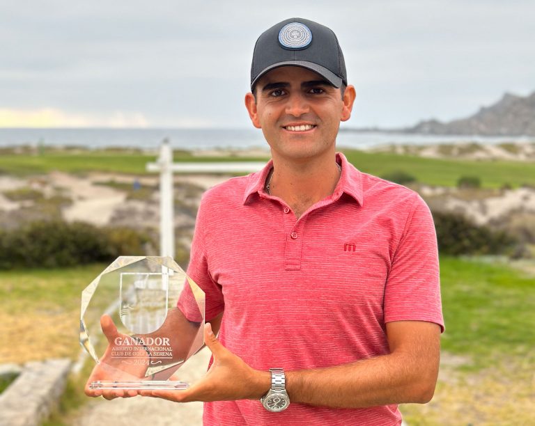 Toto Gana, nuevo campeón del Abierto La Serena