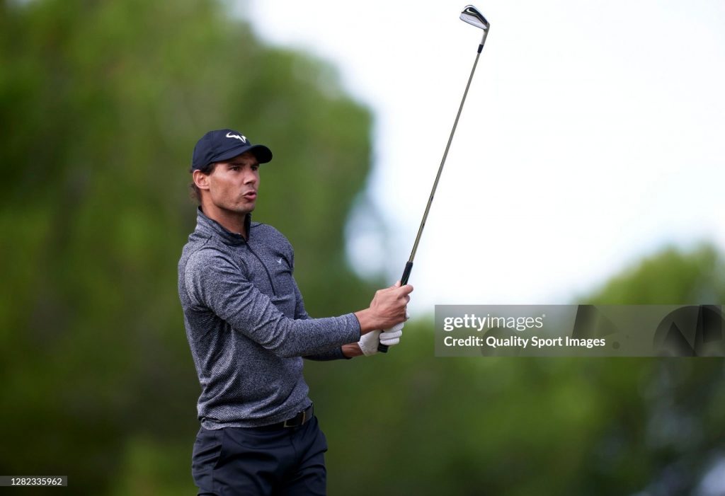 Rafa Nadal se consagra campeón en torneo de golf