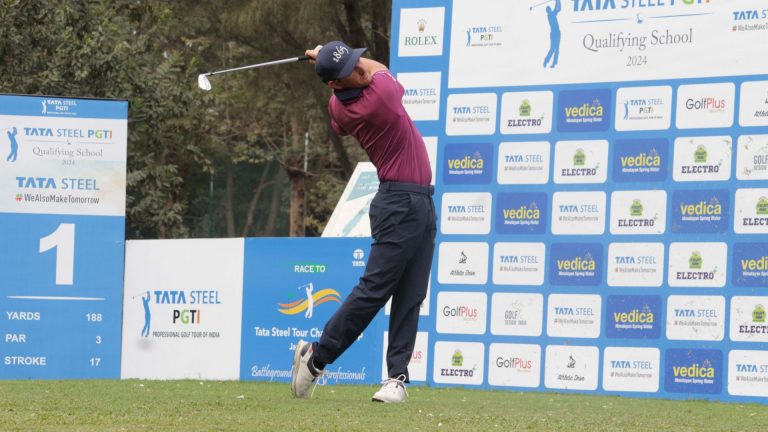 Continua la lucha de Matías Domínguez en el Delhi NCR Open