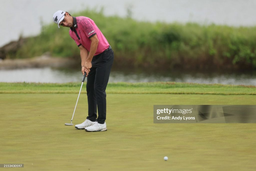 Gran tercera jornada de Joaquín Niemann en el PGA Championship