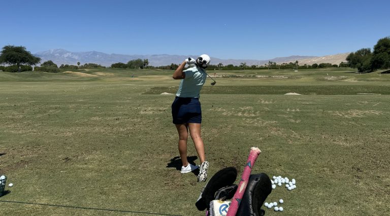 Villavicencio pisa fuerte en el Q-School al LPGA