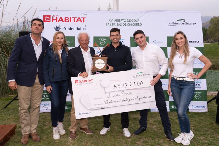 Gran remontada de Toto Gana para ganar el Abierto de Brisas de Chicureo