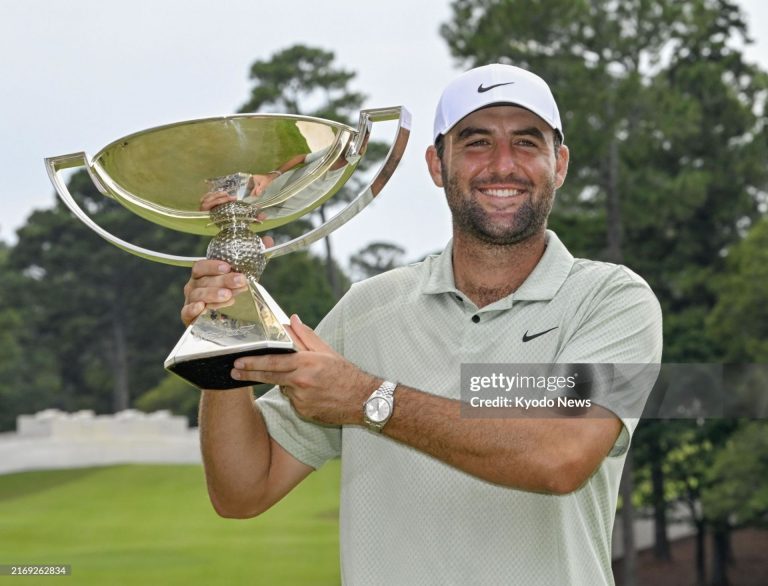 Scottie Scheffler culmina su dominio en el PGA Tour al conquistar la FedEx Cup
