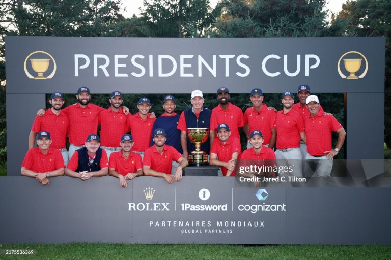 Sin sorpresas: Estados Unidos se lleva la Presidents Cup 2024
