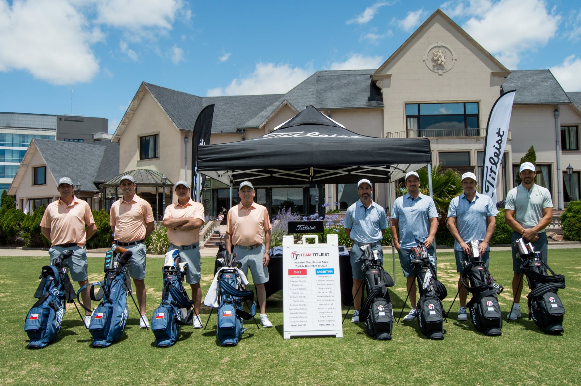 Team Titleist organizó con éxito su primer evento en Sudamérica