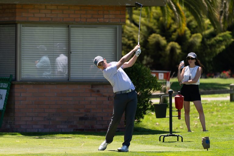 Calderón y Guidi lideran en Las Brisas