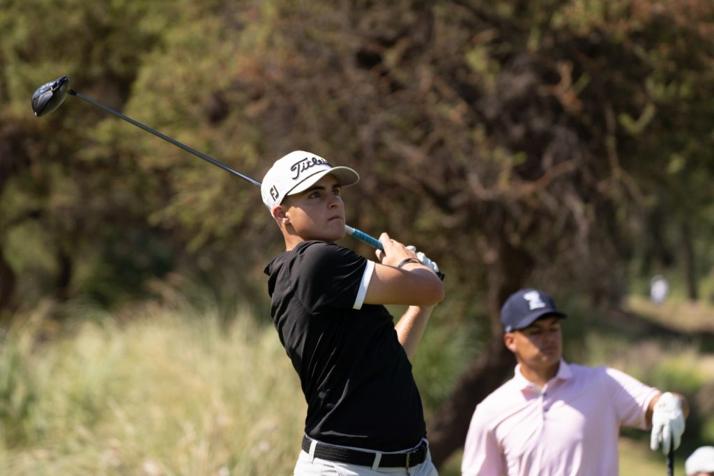 Juan Monckeberg: constancia y disciplina para crecer en el golf universitario