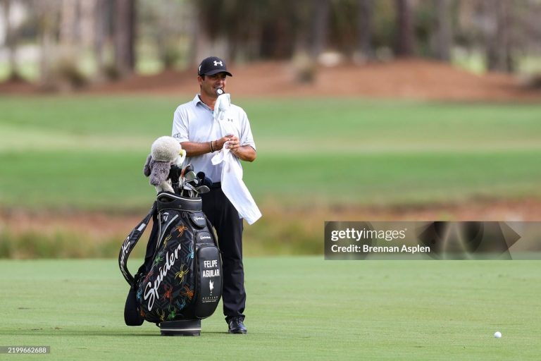 Rogers Charity Classic: Aguilar enfrenta reto tras primera ronda difícil