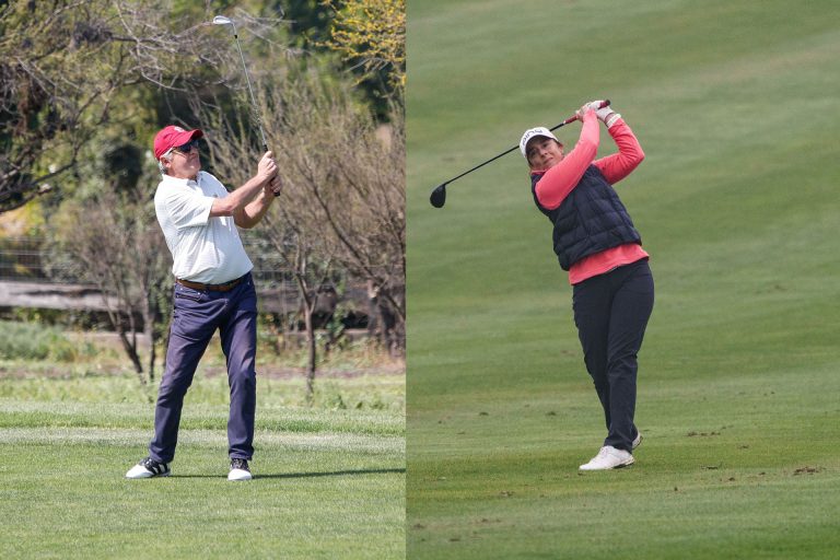 Luis Ramírez y Jimena Collado lideran el Abierto Senior de Hacienda Chicureo 