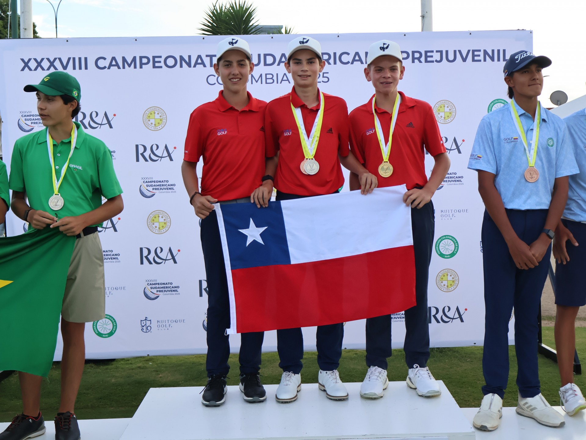 Chile corona hazaña histórica con doble título en Sudamericano Pre Juvenil de Colombia