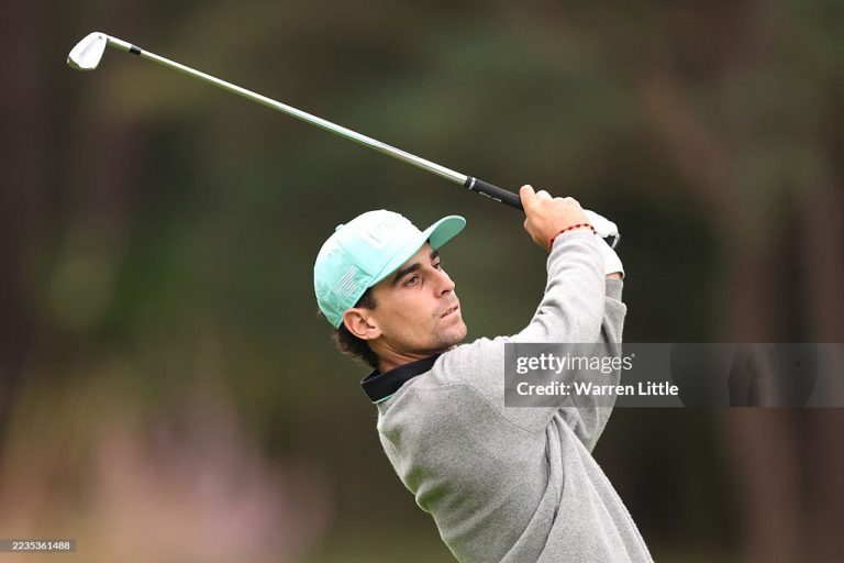 Joaquín Niemann finaliza T20 en el BMW PGA Championship